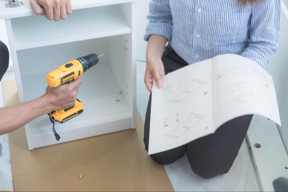 Tworzenie instrukcji montażu mebli